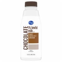 Kroger® 1% Low Fat Chocolate Milk Pint Perspective: Main