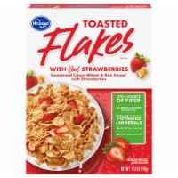 Kroger® Toasted Flakes Cereal with Real Strawberries Perspective: Main