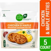 Simple Truth® Fully Cooked Chicken and Maple Breakfast Sausage Patties Perspective: Main