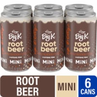 Big K® Caffeine Free Root Beer Mini Cans Perspective: Main