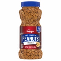 Kroger® Dry Roasted Unsalted Peanuts Perspective: Main