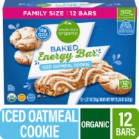 Simple Truth Organic® Iced Oatmeal Cookie Baked Energy Bar Family Size Perspective: Main