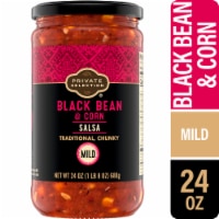 Private Selection® Chunky Mild Black Bean and Corn Salsa Perspective: Main