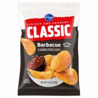 Kroger® Classic Barbecue Flavored Potato Chips Single-Serve Bag Perspective: Main