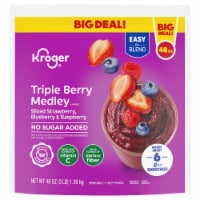 Kroger® No Sugar Added Triple Berry Medley Smoothie BIG DEAL! Perspective: Main
