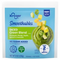 Kroger® Smoothables™ No Sugar Added Diced Green Blend Smoothie Perspective: Main