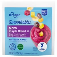 Kroger® Smoothables™ No Sugar Added Diced Purple Blend Smoothie Perspective: Main