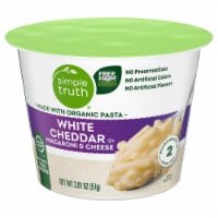 Simple Truth Organic® Deluxe White Cheddar Macaroni and Cheese Cup Perspective: Main