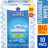 Kroger® Flushable Wipes Perspective: Main