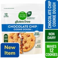 Simple Truth® Gluten Free Non Dairy Chocolate Chip Cookie Dough Perspective: Main