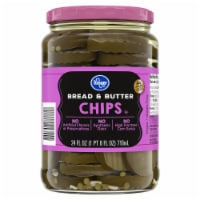 Kroger® Bread & Butter Pickle Chips Perspective: Main