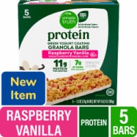 Simple Truth® Protein Greek Yogurt Coating Raspberry Vanilla Granola Bars Perspective: Main
