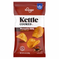 Kroger® Kettle Cooked Mesquite BBQ Flavored Potato Chips Perspective: Main