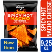 Kroger® Spicy Nacho Tortilla Chips Perspective: Main