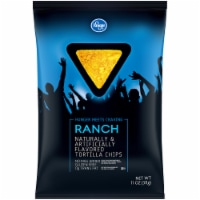 Kroger® Gluten Free Ranch Tortilla Chips Perspective: Main