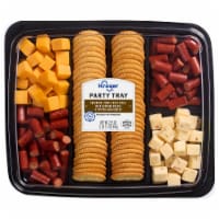 Kroger® Snack Bites Pepper Jack Cheese Cheddar Cheese & Crackers Party Tray