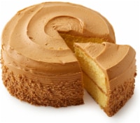 Bakery Fresh Goodness Double Layer Yellow Cake with Caramel Icing