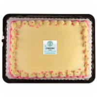 Bakery Fresh Goodness Strawberry Cream Cheese Icing Sheet Cake
