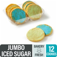 Bakery Fresh Jumbo Iced Sugar Cookies Perspective: Main