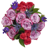 Bloom Haus™ Classic Rose Bouquet - Lavender Perspective: Main