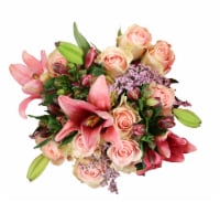 Bloom Haus 12 Plus Rose Bouquet - Pink