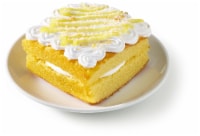 Bakery Fresh Lemon Filled Yellow Cake with Whipped Icing