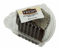 Bakery Fresh Goodness Chocolate Pudding Cake Slice Perspective: Main