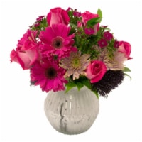 Bloom Haus™ Medium Assorted Mixed Rose Gerbera Vase