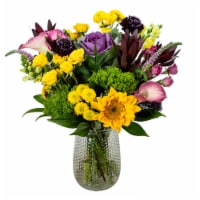 Bloom Haus™ Extra Large Floral Arrangement - Yellow / Pink / Purple