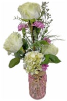 Bloom Haus™ High Vase Trinity Floral Arrangement