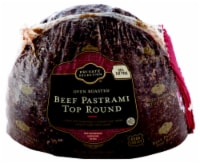 Private Selection™ Grab & Go Top Round Beef Pastrami Fresh Sliced Deli Meat Perspective: Main