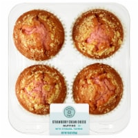 Bakery Fresh Strawberry Muffins Perspective: Main