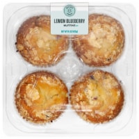 Bakery Fresh Goodness Lemon Blueberry Sugar Topping Muffins