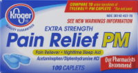 Kroger® Extra Strength Pain Relief PM Caplets Perspective: Main