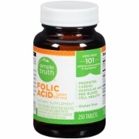 Simple Truth™ Folic Acid Tablets 800mcg Perspective: Main