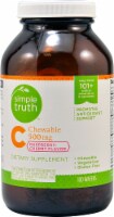 Simple Truth™ Vitamin C Chewable Raspberry-Cherry Flavored Wafers 500mg 100 Count Perspective: Main