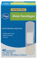 Kroger® Antibacterial Sheer Bandages Perspective: Main