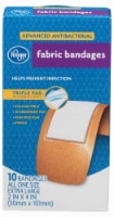 Kroger® Extra Large Advanced Antibacterial Fabric Bandages Perspective: Main