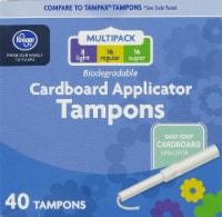 Kroger® Cardboard Applicator Tampons Perspective: Main