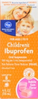 Kroger® Children's Ibuprofen Bubble Gum Flavor Oral Suspension Perspective: Main
