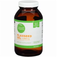 Simple Truth Organic™ Flaxseed Oil Softgels 1000mg Perspective: Main
