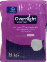 Kroger® Large Overnight Underwear Perspective: Main