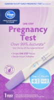Kroger® One Step Pregnancy Test Perspective: Main