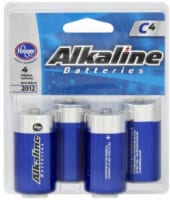 Kroger Alkaline C  Batteries - 4 Pack
