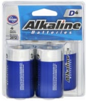 Kroger® Alkaline D Batteries - 4 Pack Perspective: Main