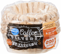 Kroger® Unbleached Coffee Filters - Natural Brown