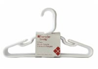 Everyday Living Plastic Tubular Hangers - White, 10 pk - Kroger