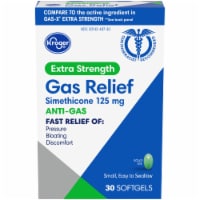 Kroger® Extra Strength Gas Relief Softgels 125mg Perspective: Main