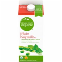 Simple Truth Organic® Dairy Free Organic Original Soy Milk Half Gallon Perspective: Main