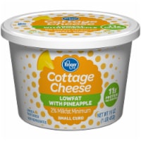 Kroger® Low Fat Pineapple Small Curd Cottage Cheese